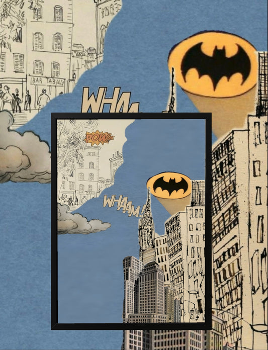 BATMAN FRAME  + (Free Frame Holder)