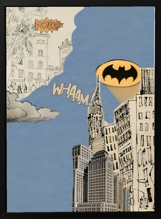 BATMAN FRAME  + (Free Frame Holder)
