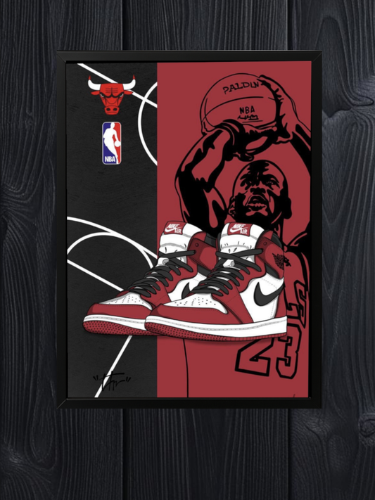 Air Legend: The Jumpman Legacy + (free frame holder)